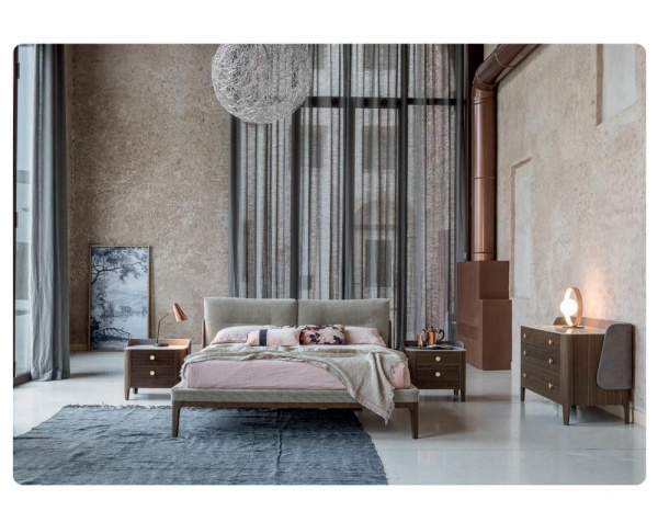 Кровать SETTANTA Италия фабрики Dallagnese