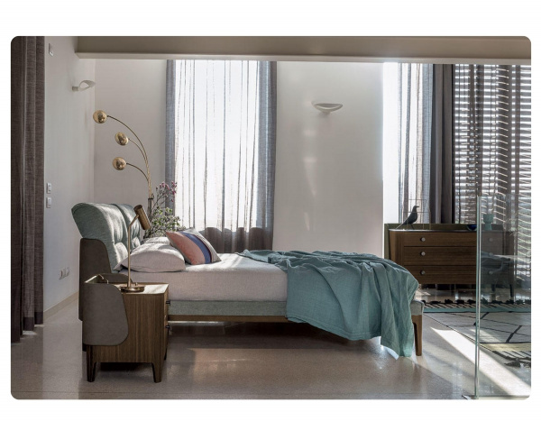 Кровать SETTANTA Италия фабрики Dallagnese